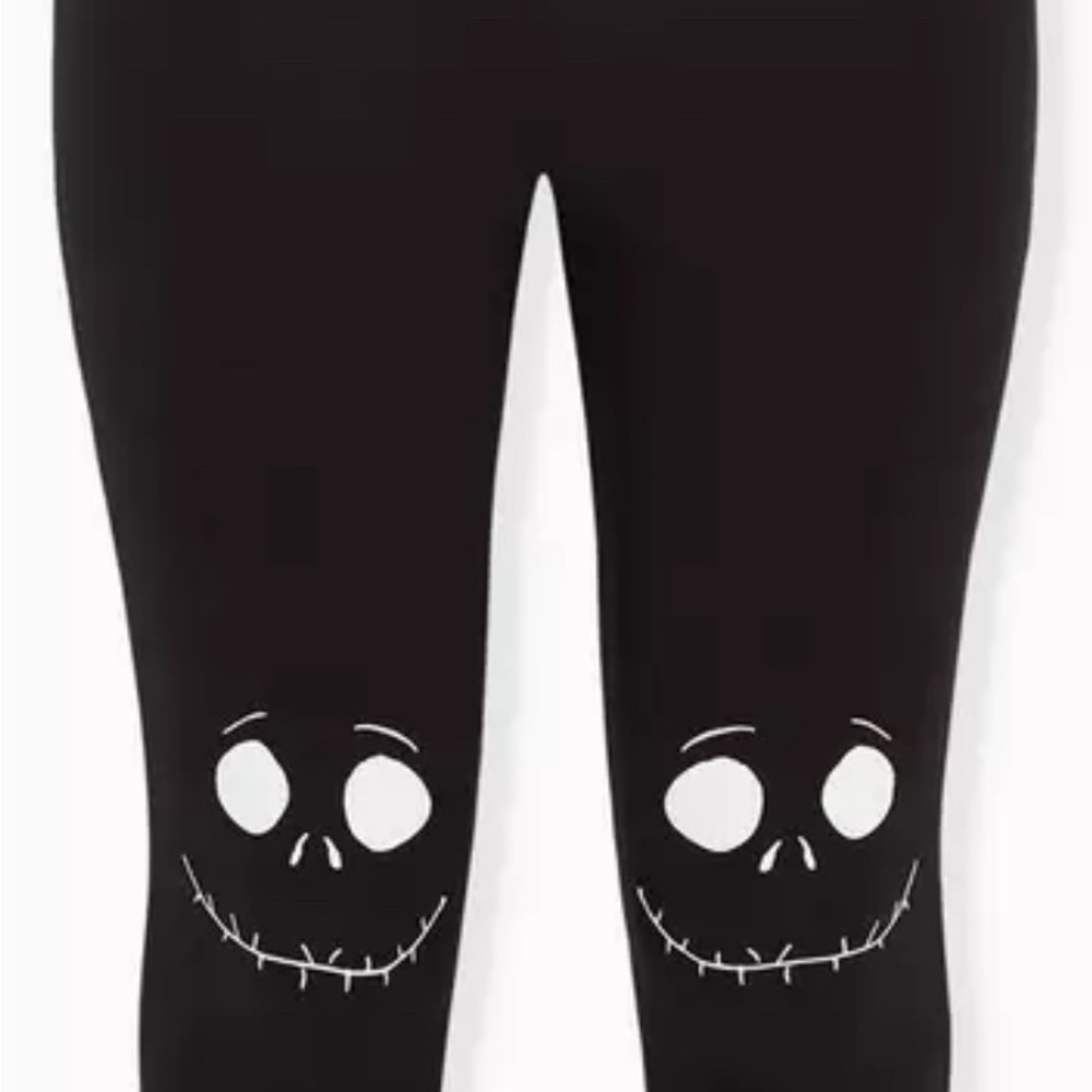 Torrid Leggings Nightmare Before Christmas Design